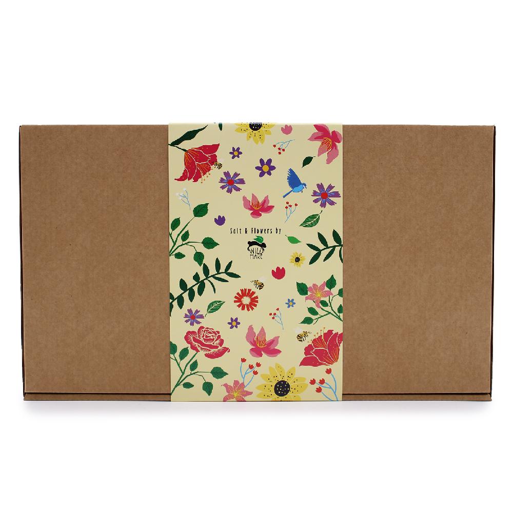 Ancient Wisdom Wild Hare Salt & Flowers Set- Total Detox