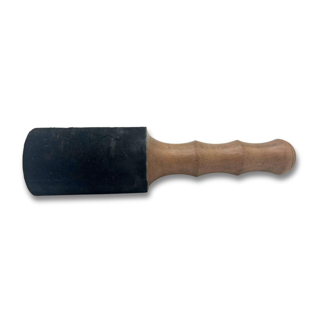Ancient Wisdom Wooden Stick - 18x4cm - Doble Curved Handle Ringer
