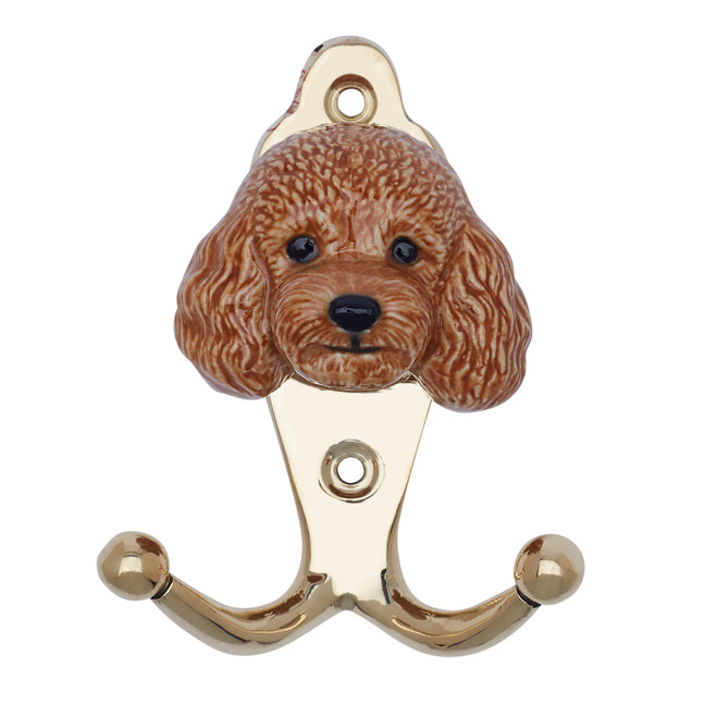 and mary Apricot Poodle Hook