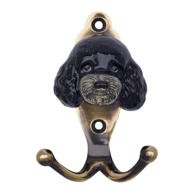 and mary Black Poodle Hook