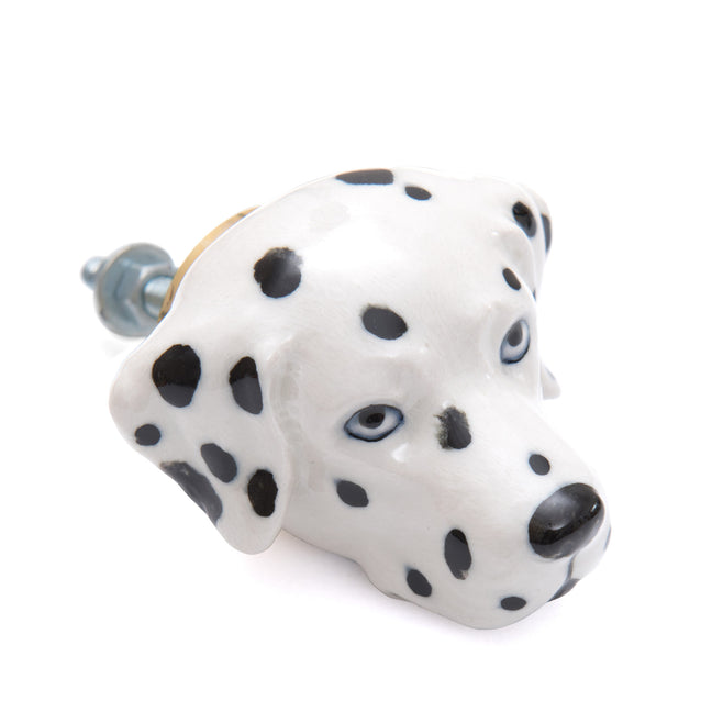 and mary Dalmatian Doorknob