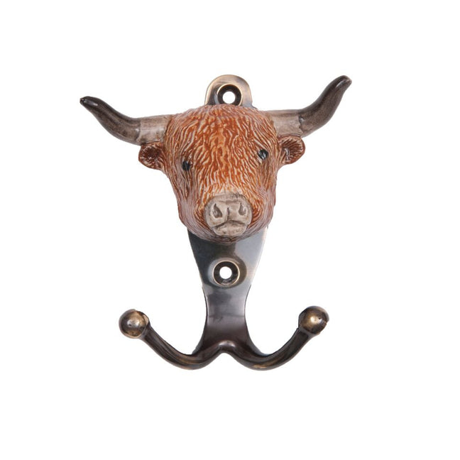 and mary Highland Cow Hook