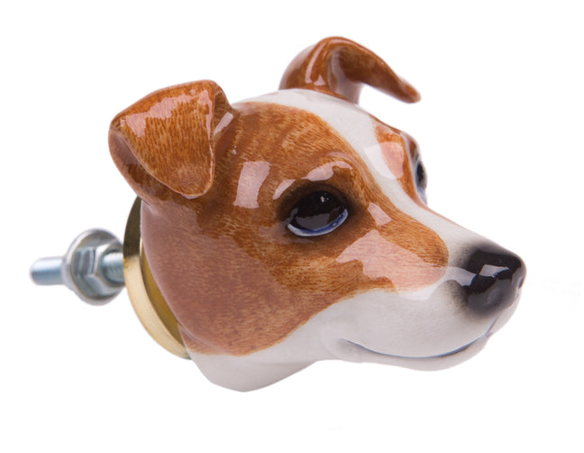 and mary Paddy The Jack Russell Terrier Doorknob