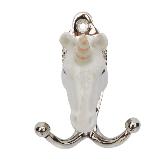 and mary Pastel Unicorn Head Hook