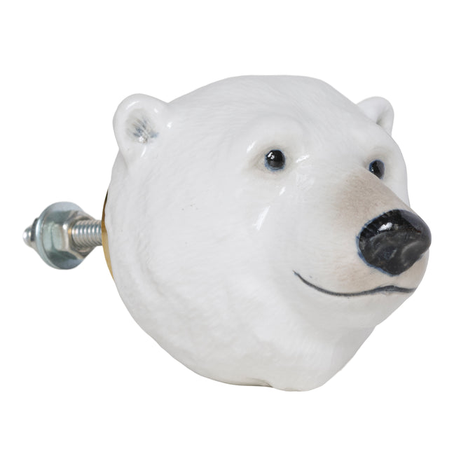 and mary Polar Bear Doorknob and mary Polar Bear Doorknob