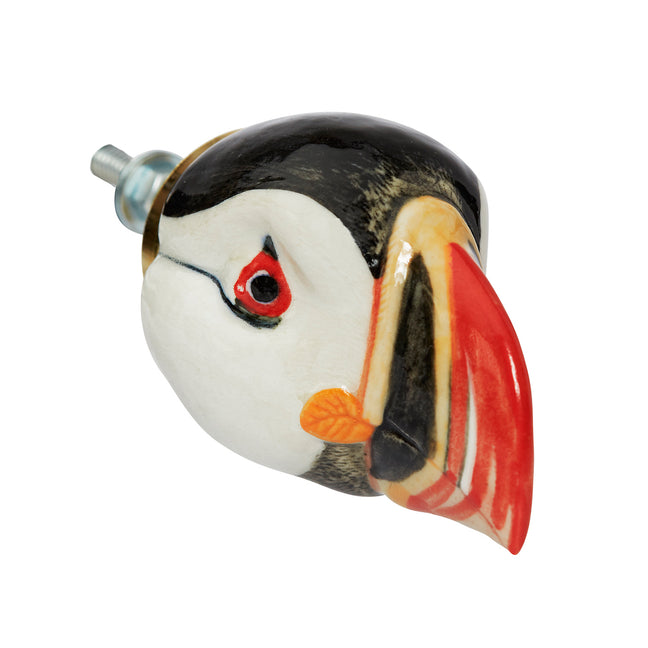 and mary Puffin Doorknob
