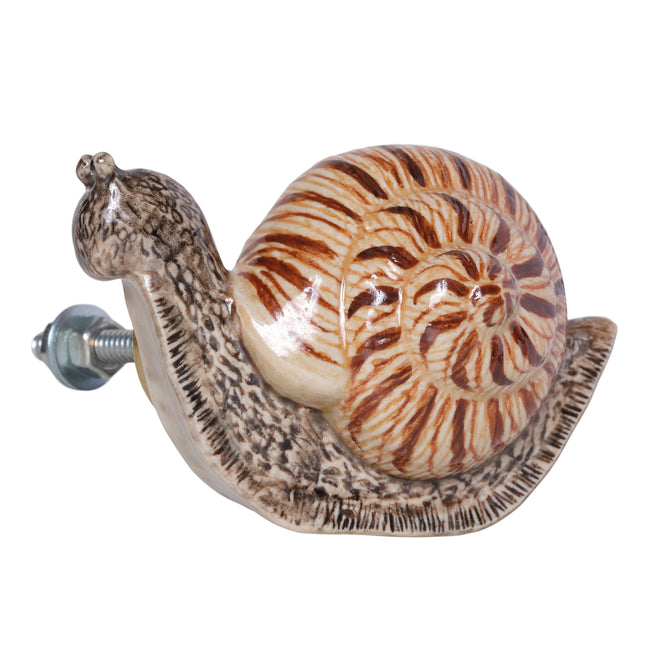 and mary Snail Doorknob