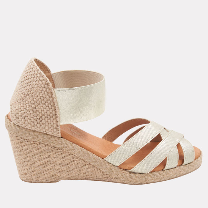 andré assous Adin Elastic Espadrille Wedge