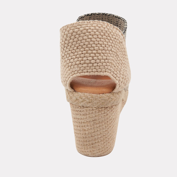 André Assous Adin Linen Espadrille Wedge