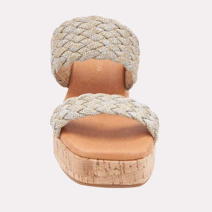 André Assous Cairo Woven Raffia Heel