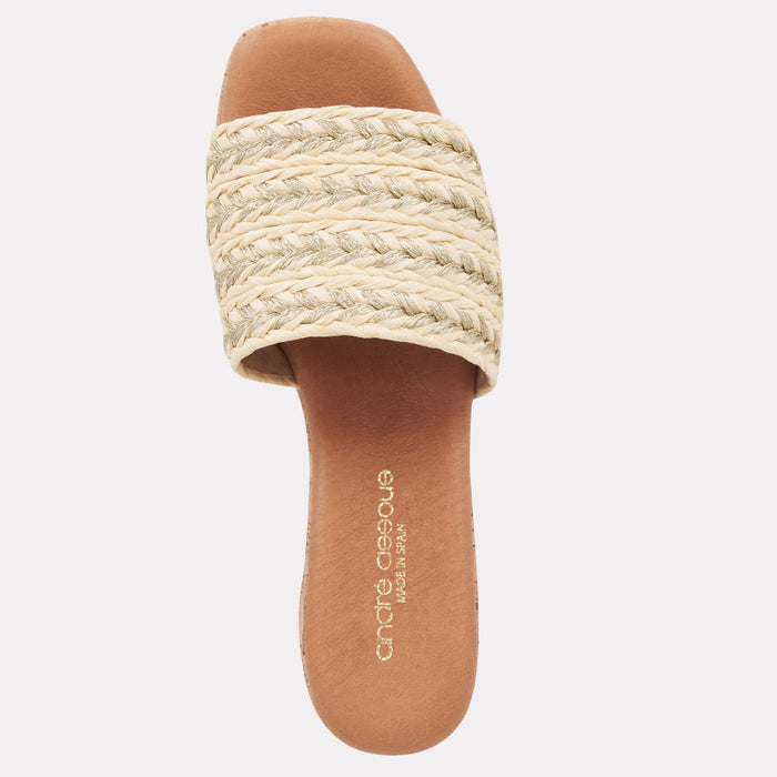 André Assous Cypress Raffia Heel