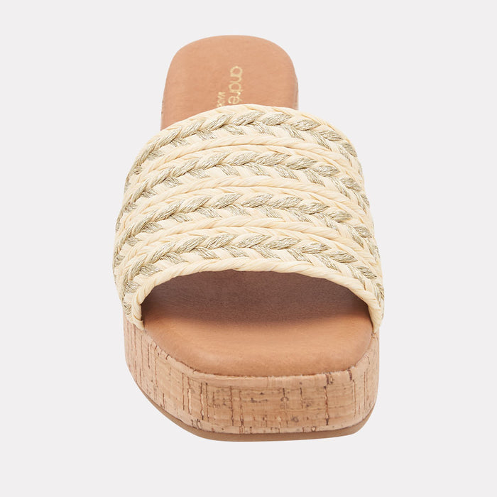 André Assous Cypress Raffia Heel