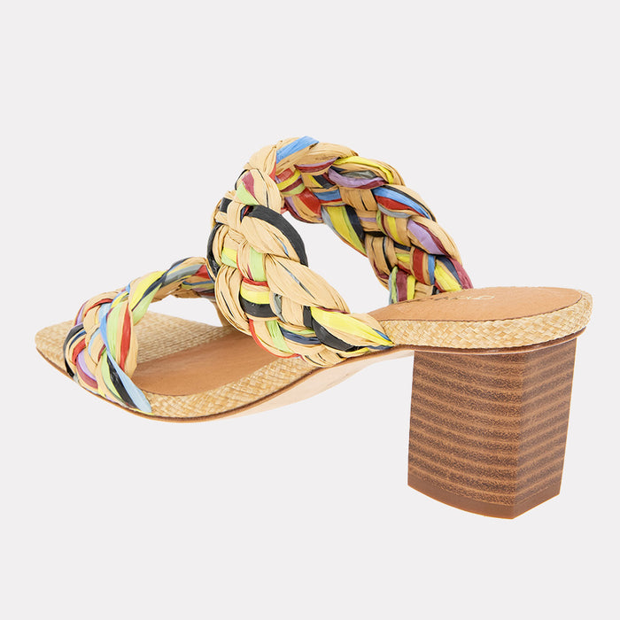 André Assous Drew Raffia Heel