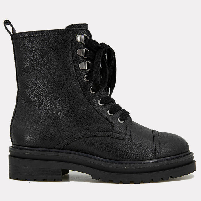 andré assous Farah Leather Combat Boot