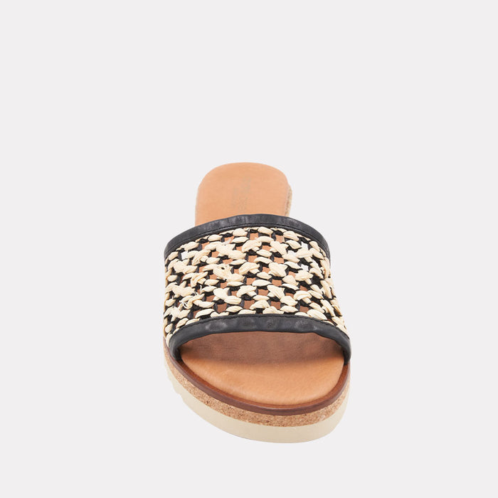 André Assous Nessie Raffia Espadrille Wedge