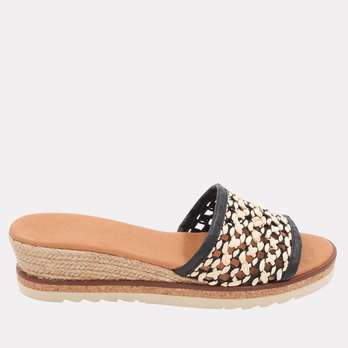 andré assous Nessie Raffia Espadrille Wedge