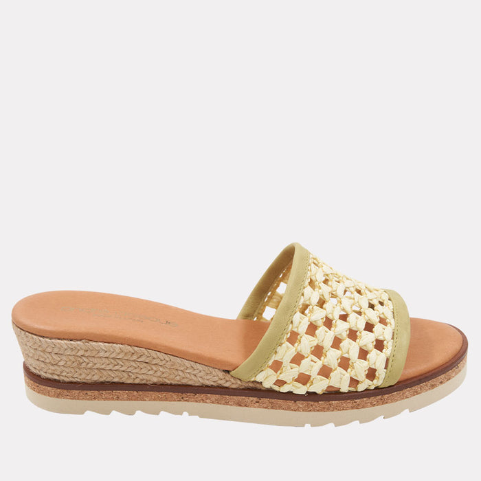 andré assous Nessie Raffia SC Espadrille Wedge