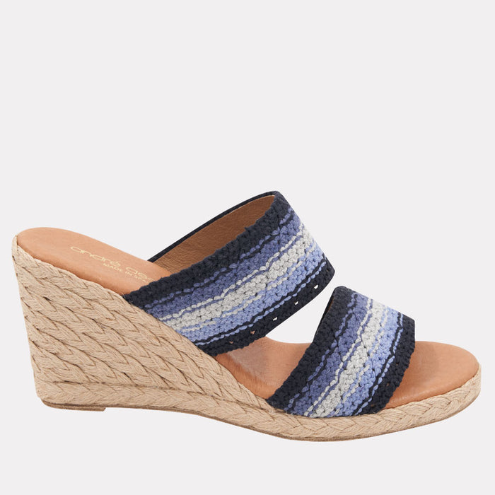 andré assous Nolita Crochet Espadrille Wedge