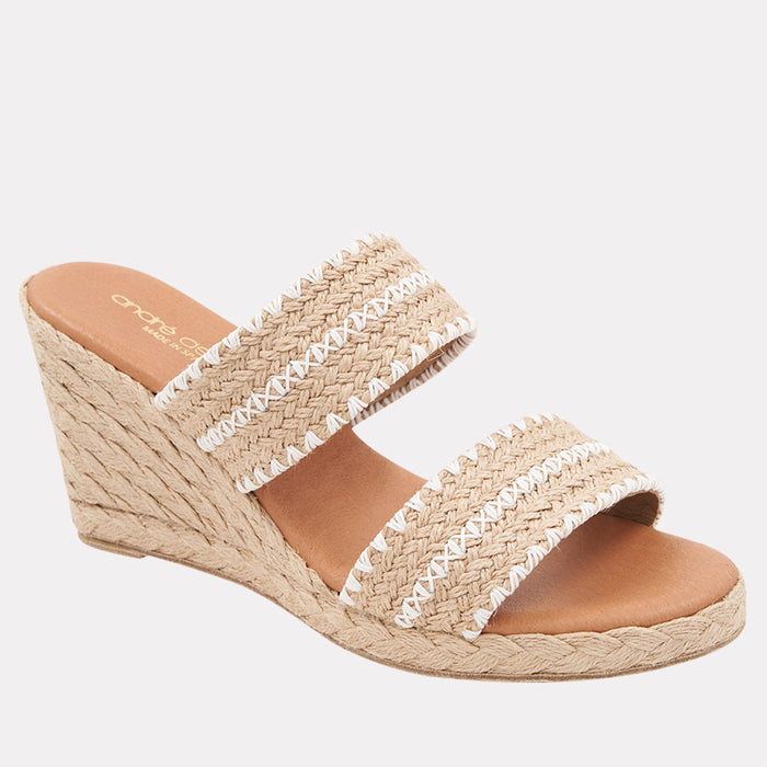 André Assous Nolita Knit Espadrille Wedge