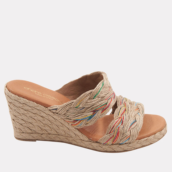 André Assous Nolita Woven Espadrille Wedge