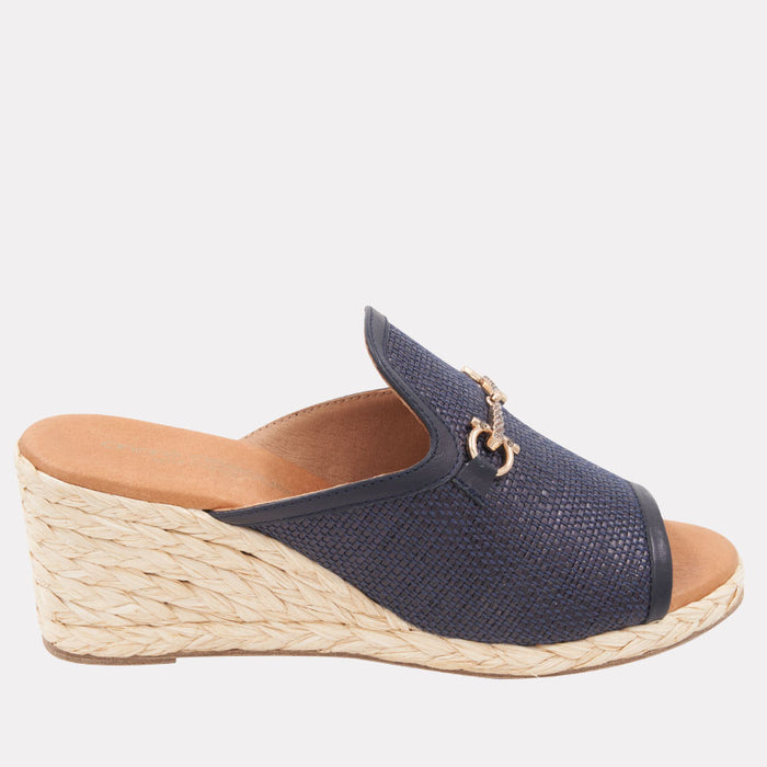 andré assous Nomi Raffia Espadrille Wedge