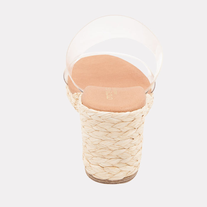 André Assous Nori Vinyl Espadrille Wedge