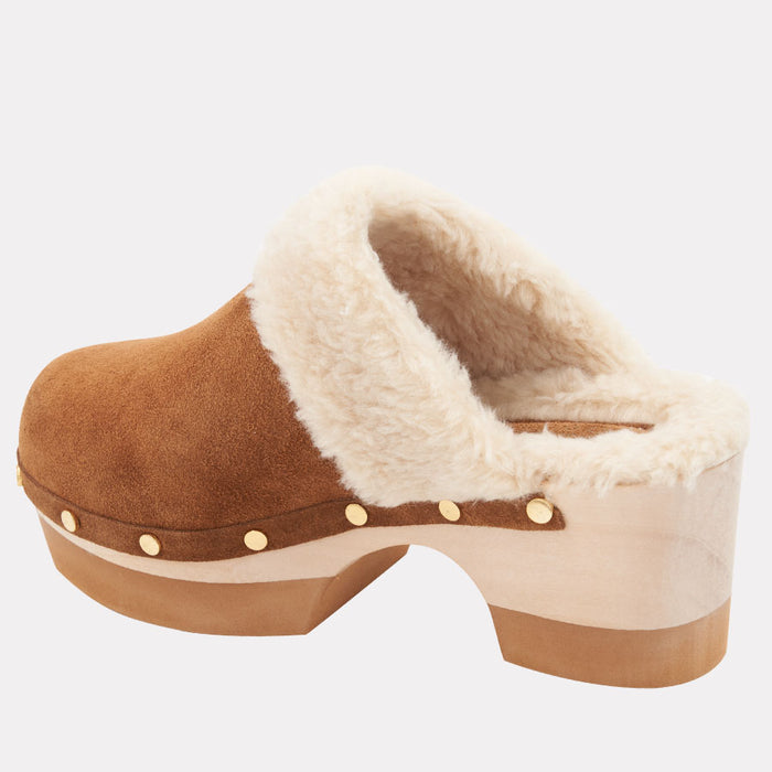 André Assous Olivia Faux Suede Clog