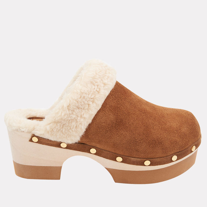 andré assous Olivia Faux Suede Clog
