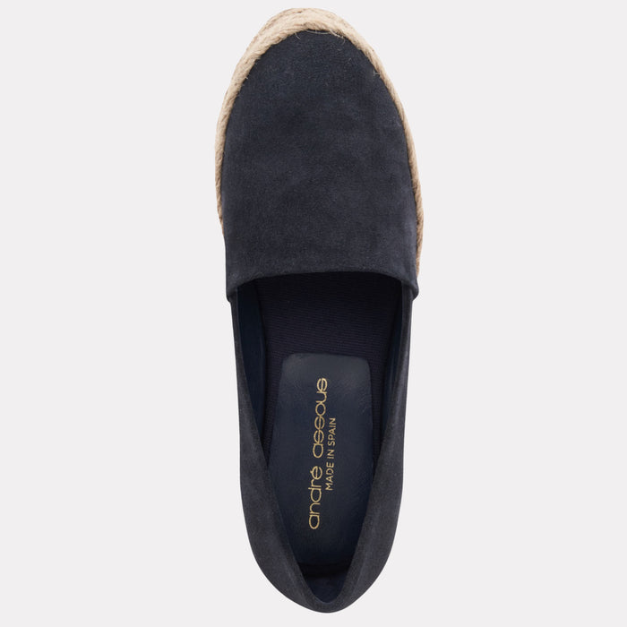 André Assous Patti Suede Espadrille Wedge