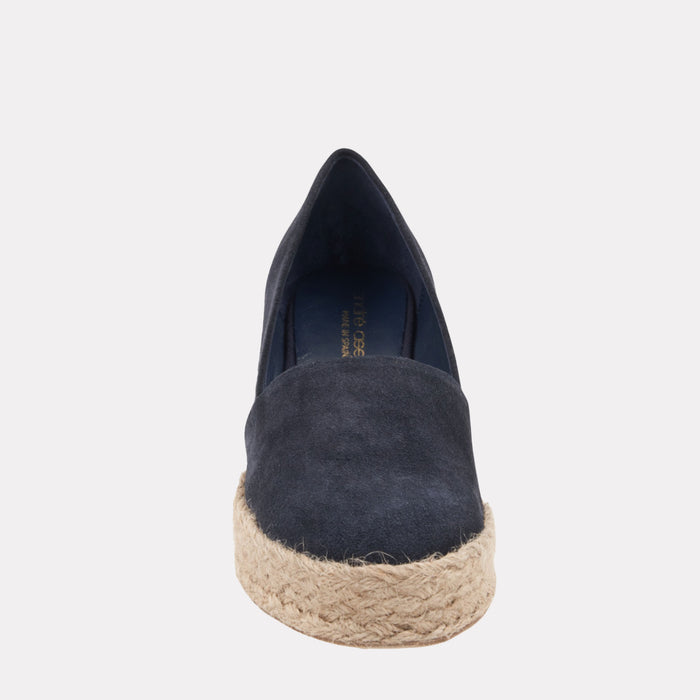 André Assous Patti Suede Espadrille Wedge