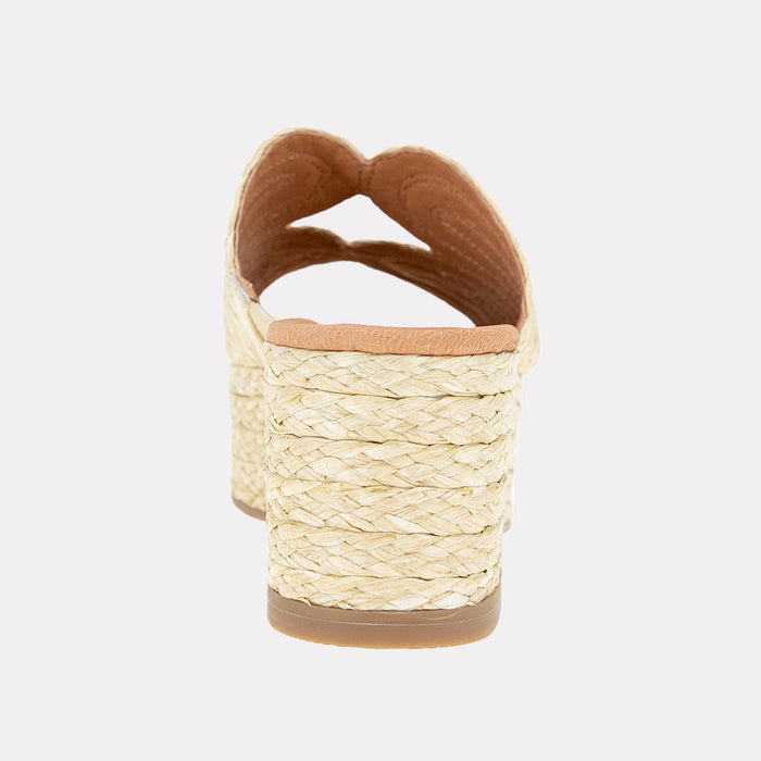 André Assous Serene Raffia Espadrille Wedge
