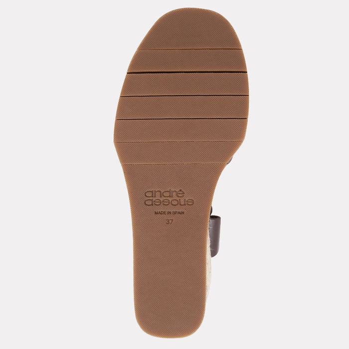 André Assous Farami Sole Motion Leather Espadrille Wedge
