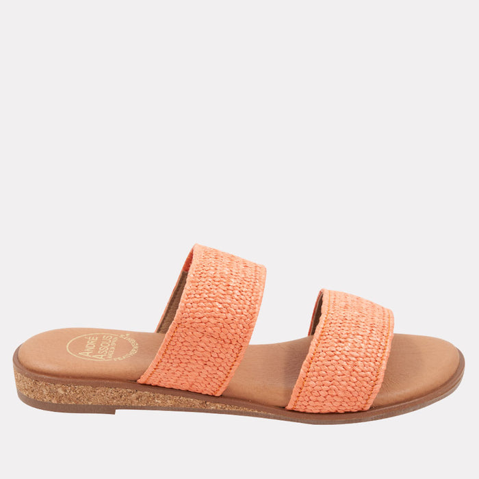 André Assous Galia Stretch Raffia Featherweights™ Sandal