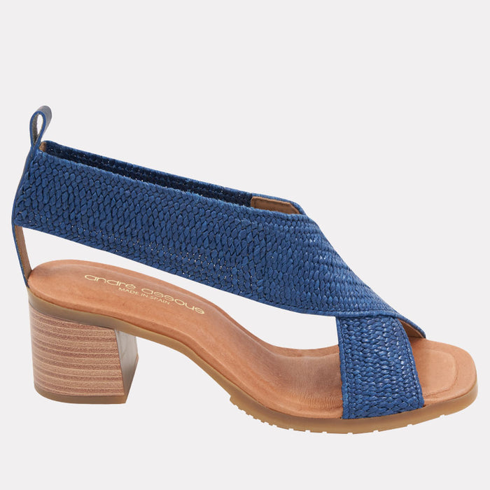 andré assous Naira Stretch Raffia Featherweights Heel
