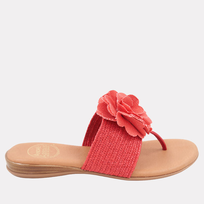 André Assous Nara Stretch Raffia Featherweights™ Sandal