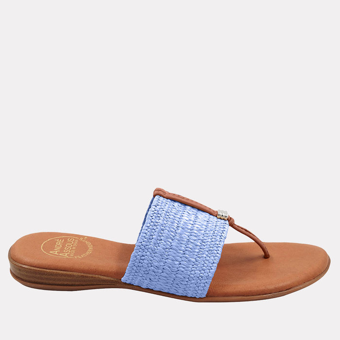 André Assous Nice Stretch Raffia Featherweights™ Sandal