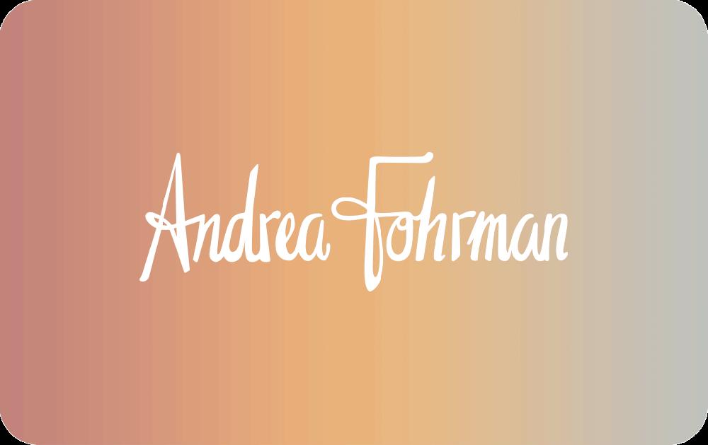 andrea fohrman Andrea Fohrman Gift Card