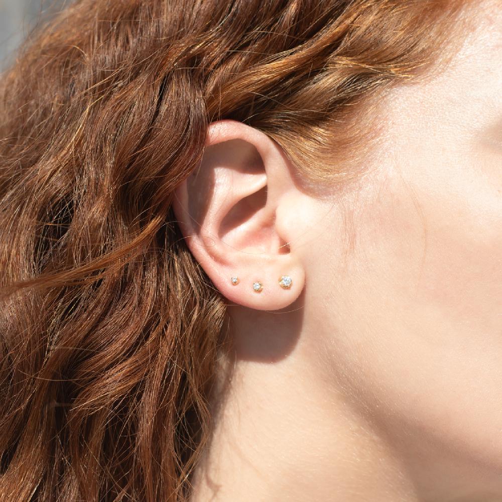 Andrea Fohrman Diamond Medium Stud