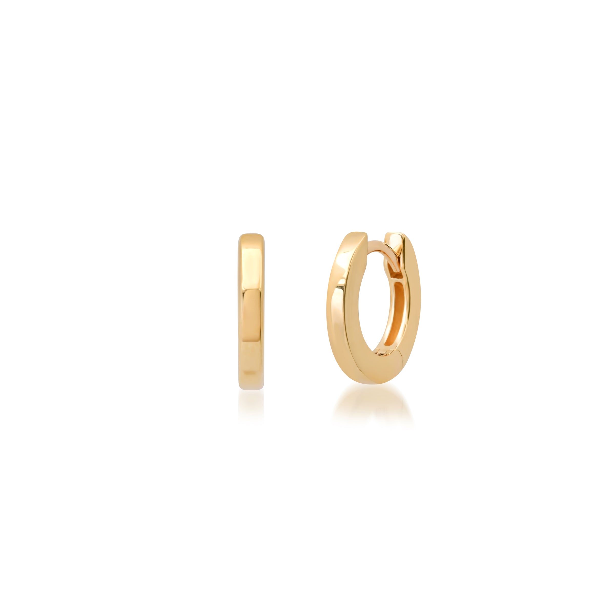 andrea fohrman Gold Huggies