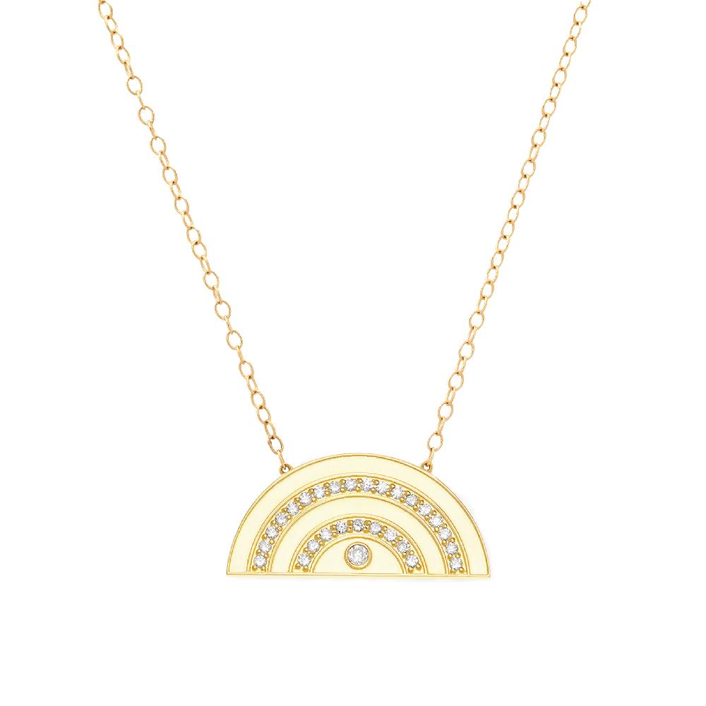 andrea fohrman Medium Gold Rainbow