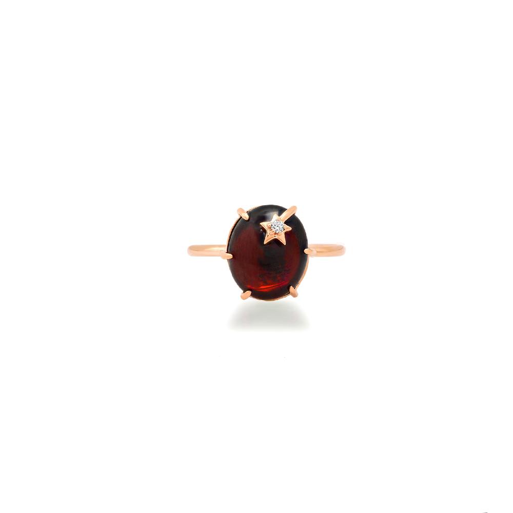 Andrea Fohrman Mini Galaxy Garnet Ring