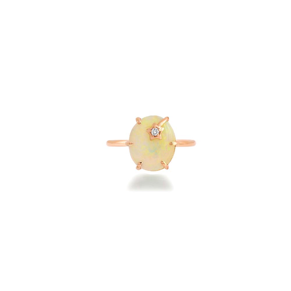 Andrea Fohrman Mini Galaxy Opal Ring