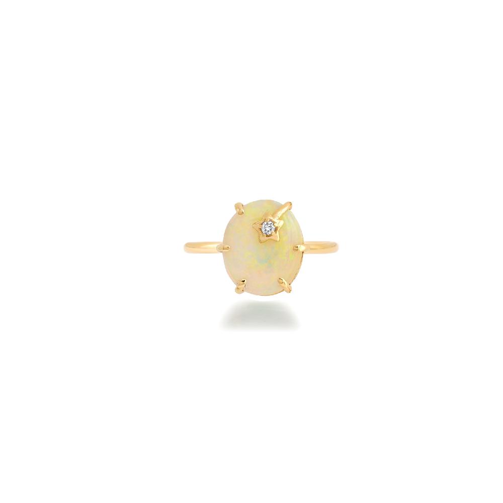 andrea fohrman Mini Galaxy Opal Ring