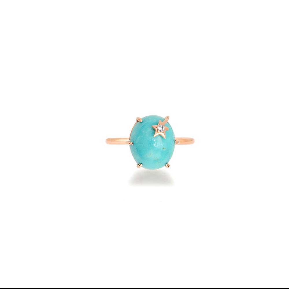 Andrea Fohrman Mini Galaxy Turquoise Ring