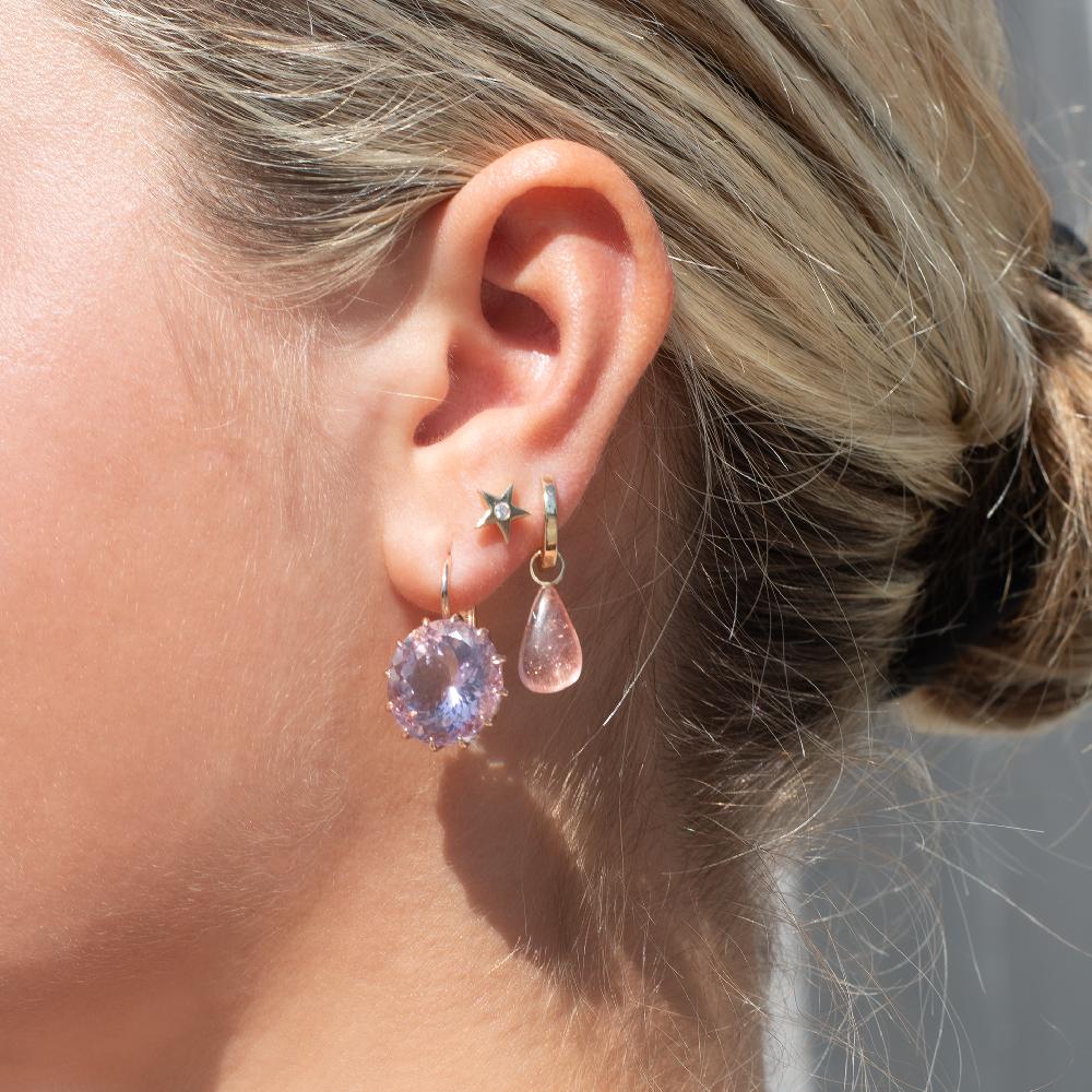 Andrea Fohrman Single Diamond Star Stud