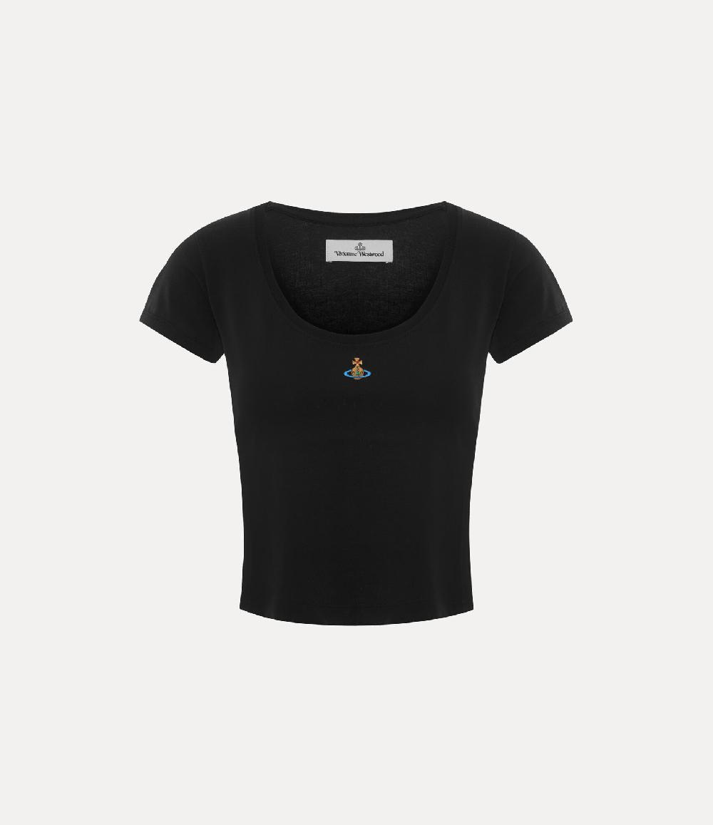 andrea fohrman Tourmaline Tire Beaded Necklace with Crescent Charm