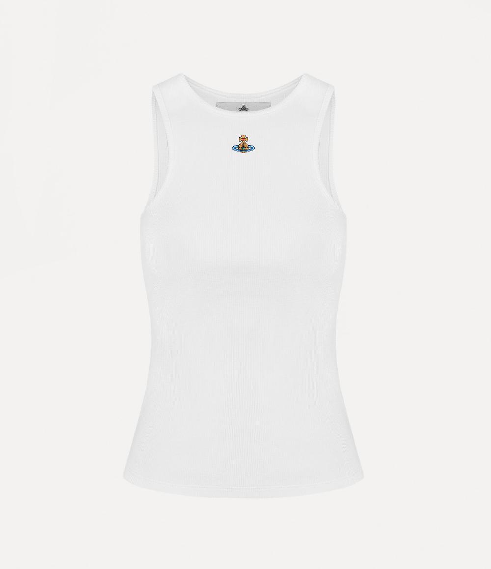 andreas kronthaler for vivienne westwood 90s Vest WHITE