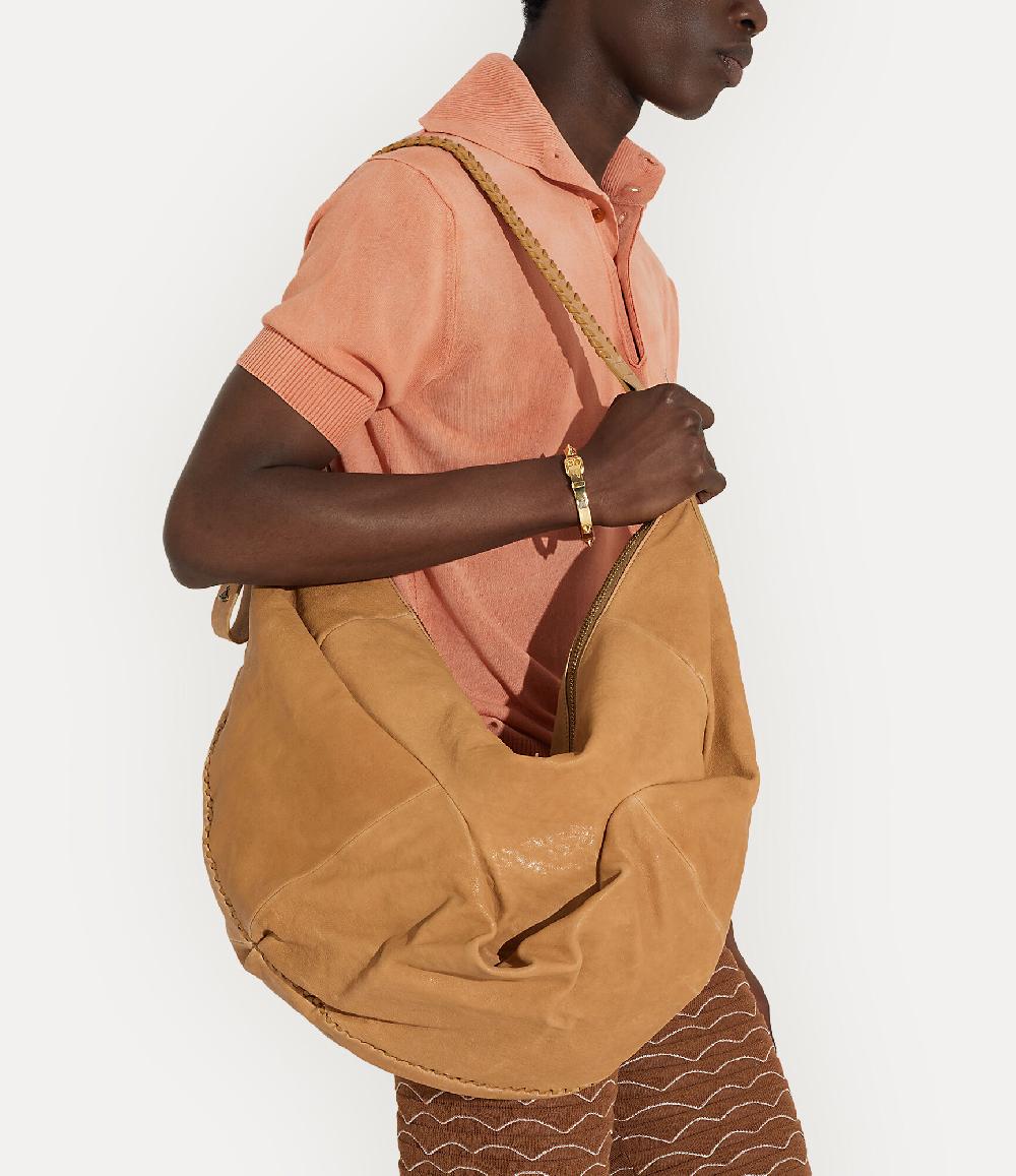 Andreas Kronthaler For Vivienne Westwood Agnes Large Shoulder Bag CAMEL