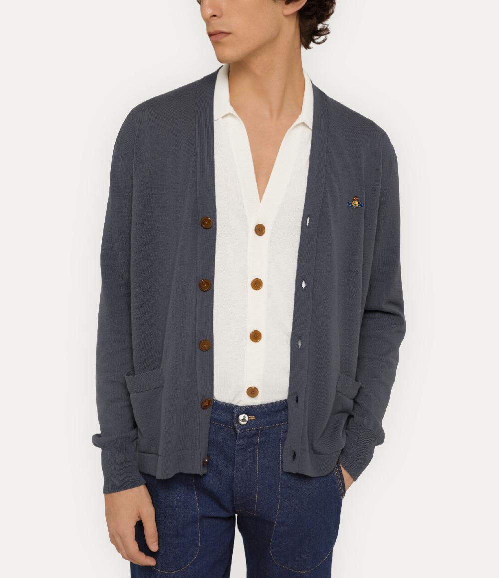 Andreas Kronthaler For Vivienne Westwood Alex Cardigan GREY BLUE