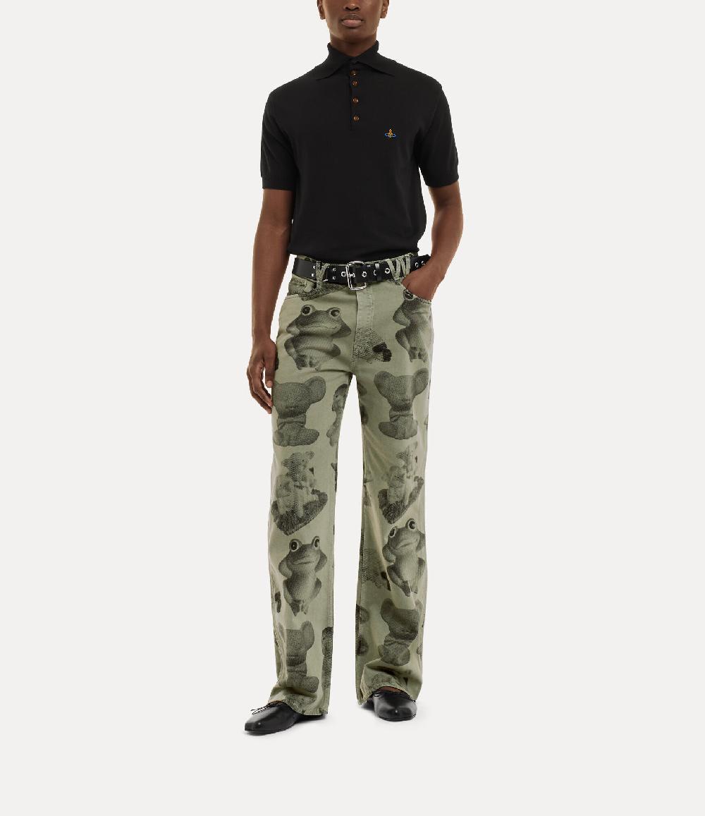 Andreas Kronthaler For Vivienne Westwood Alex Polo Shirt BLACK